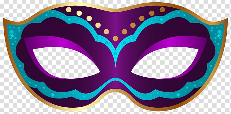 purple and teal masquerade illustration, Mask Mardi Gras Carnival , Purple Carnival Mask transparent background PNG clipart