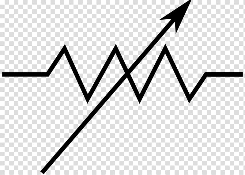 Potentiometer Electronic symbol Resistor Electronic circuit Wiring diagram, symbol transparent background PNG clipart