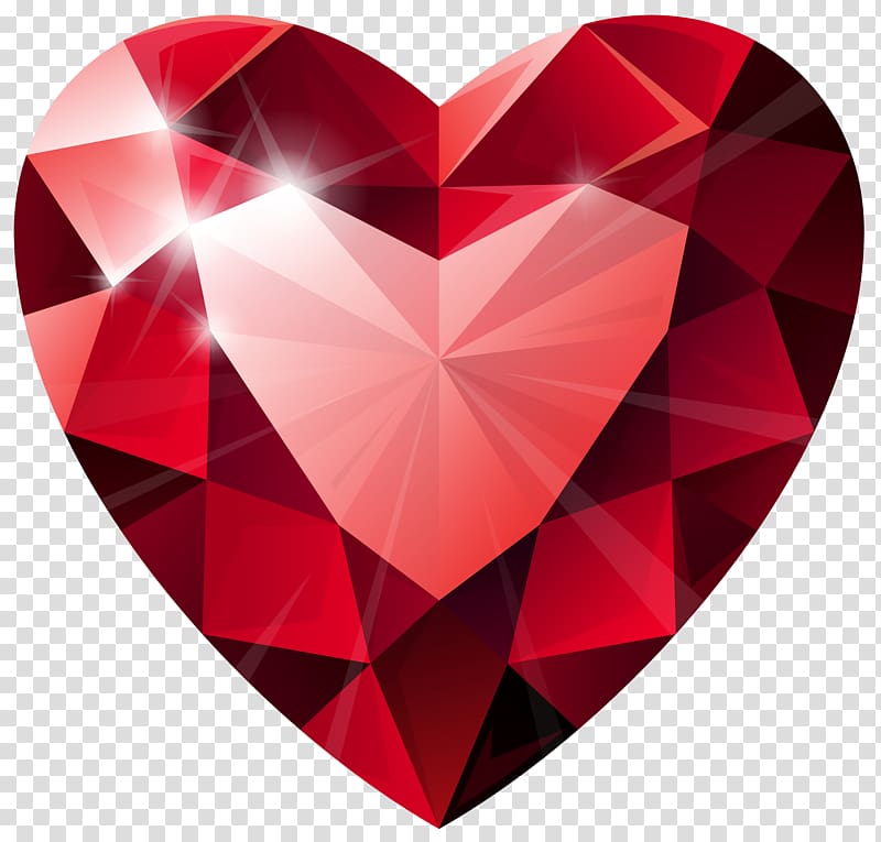 Diamond cut Hearts on Fire Jewellery, Diamond Heart , heart gemstone illustration transparent background PNG clipart