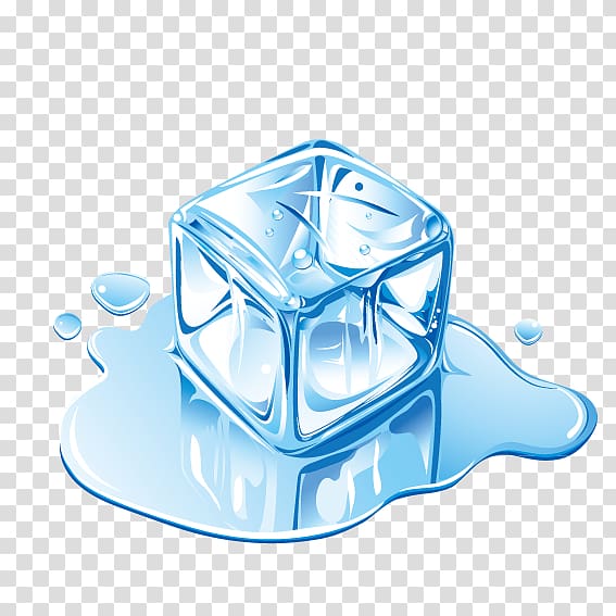 melting ice cube illustration, IceCube Neutrino Observatory Melting Ice cube, Ice transparent background PNG clipart