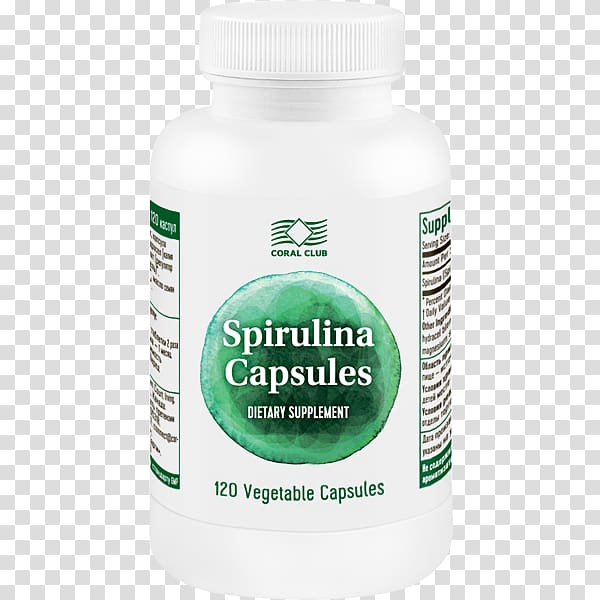 Dietary supplement Spirulina Coral Club International Tablet Vitamin, tablet transparent background PNG clipart