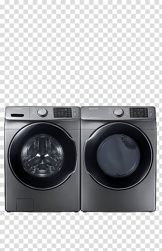 Combo washer dryer Clothes dryer Washing Machines Samsung Laundry, washing machine transparent background PNG clipart