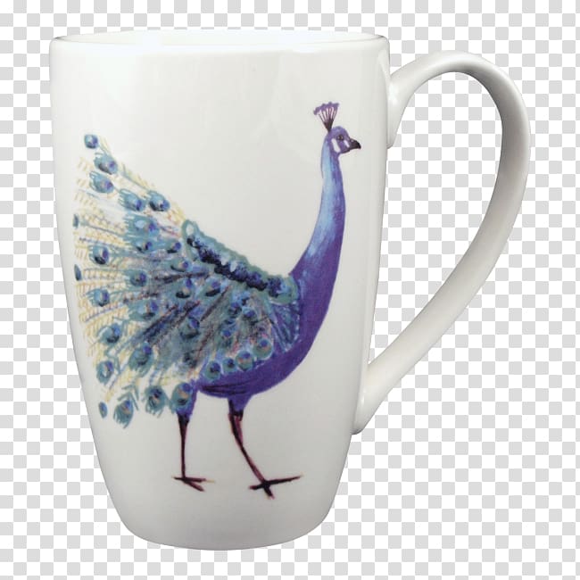 Mug Catchii Homeware Peacock Plates Set of 4 Kaffeebecher Peacock Head Catchii Cup Porcelain, mug transparent background PNG clipart