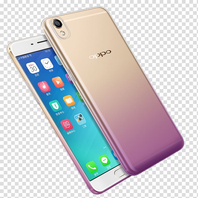 gold Oppo Android smartphone, Smartphone Feature phone OPPO Digital Mobile Phones, Product kind oppo phone transparent background PNG clipart