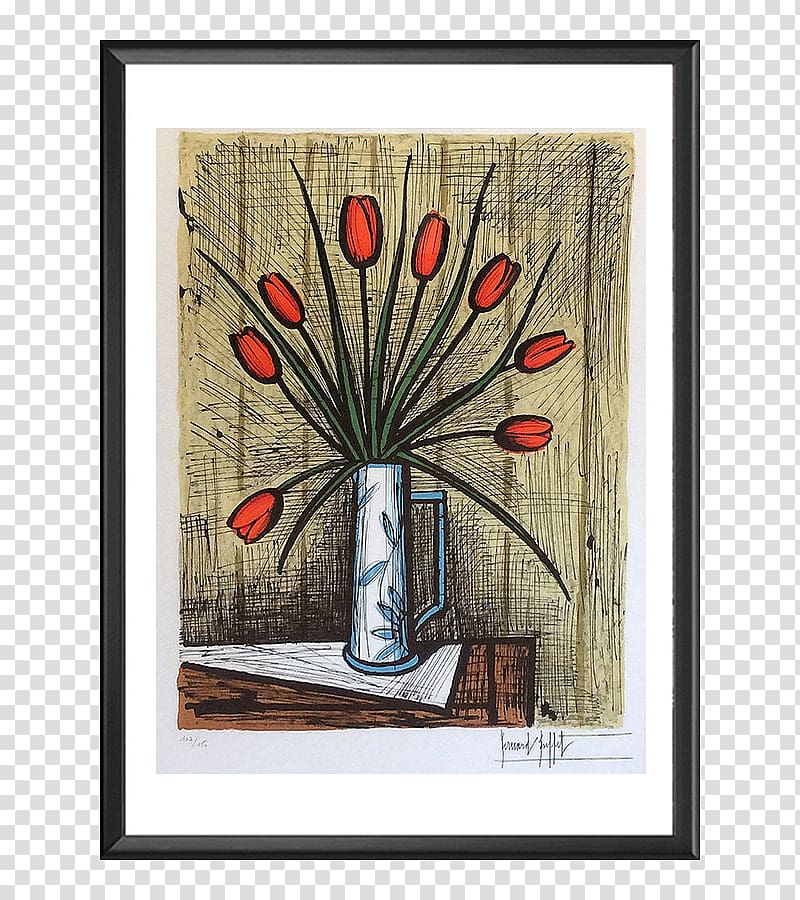 Printmaking Art Flower Painting Lithography, flower transparent background PNG clipart