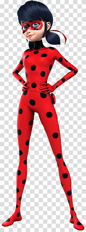 Miraculous Ladybug And Chat Noir, female character red suit