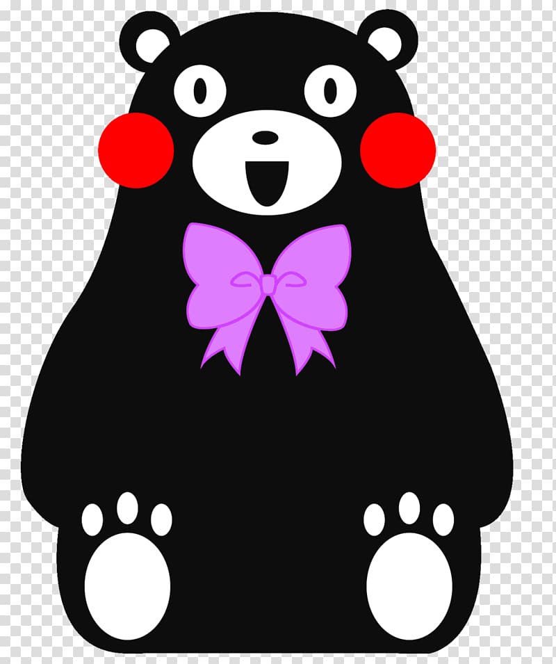 2016 Kumamoto earthquakes Bear Kumamon Desktop , bear transparent background PNG clipart