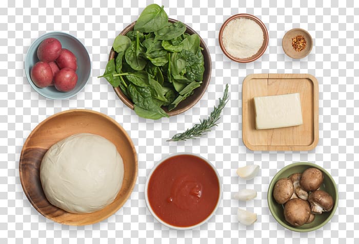Vegetarian cuisine Tableware Lunch Recipe Dish, pizza potato transparent background PNG clipart