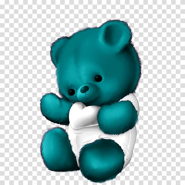 Teddy bear Stuffed Animals & Cuddly Toys Snout Turquoise, others transparent background PNG clipart