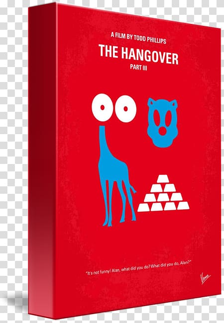 Film poster Art The Hangover Canvas, transparent background PNG clipart