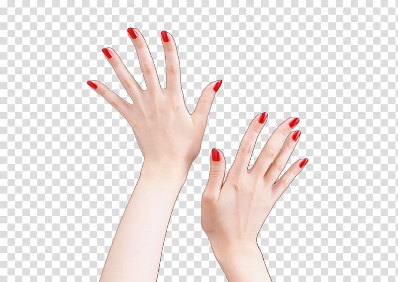 Nail Polish Hand Nail art, Nail transparent background PNG clipart