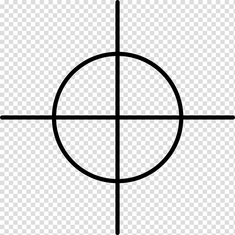 Reticle Telescopic sight , crosshair transparent background PNG clipart