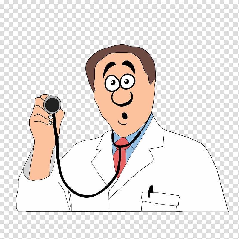 Physician assistant Medicine Health Care Dentist, caricature transparent background PNG clipart