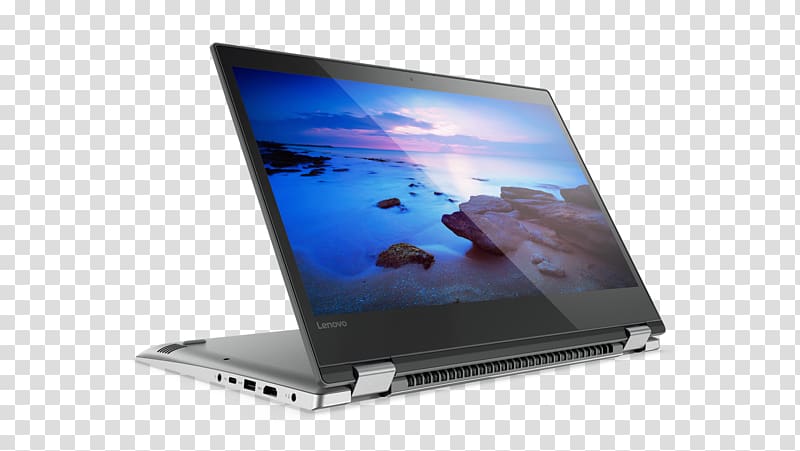 Laptop Lenovo Yoga 520 (14) 2-in-1 PC, Laptop transparent background PNG clipart