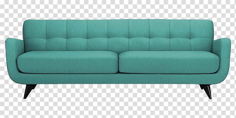 Couch Furniture Living room Fauteuil Sofa bed, modern sofa transparent background PNG clipart