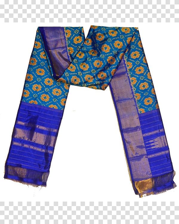 Bhoodan Pochampally Pochampally Saree Ikat Sari Dupatta, Silk fabric transparent background PNG clipart