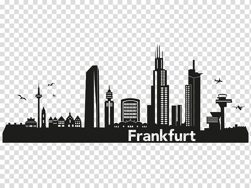 Skyline Plaza Frankfurt Silhouette Frankfurt Skyline GmbH & Co. KG Skyscraper, Silhouette transparent background PNG clipart