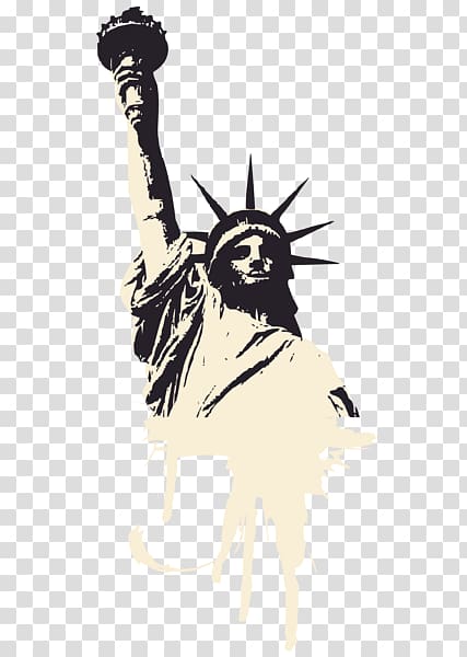 Statue of Liberty , Statue of Liberty New York Harbor T-shirt The New Colossus, Statue of Liberty transparent background PNG clipart