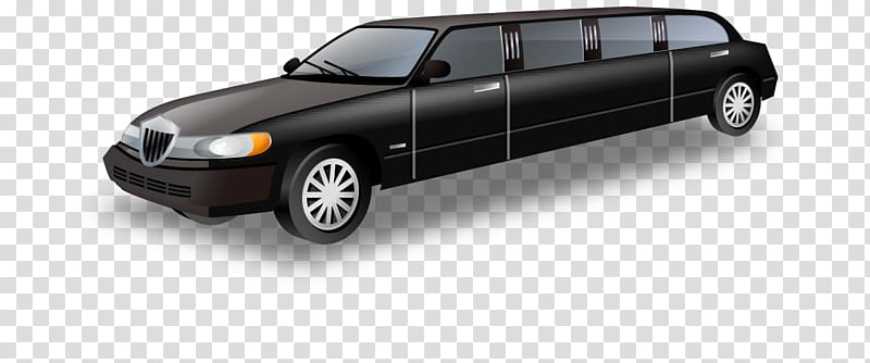 Palm Beach Car Taxi Oxyhydrogen Limousine, Luxury car cartoon material transparent background PNG clipart