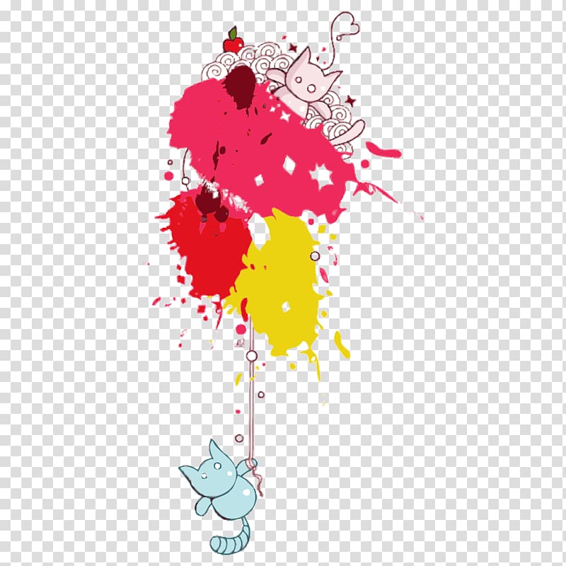 Drawing Illustrator Illustration, paint ink jet printing transparent background PNG clipart