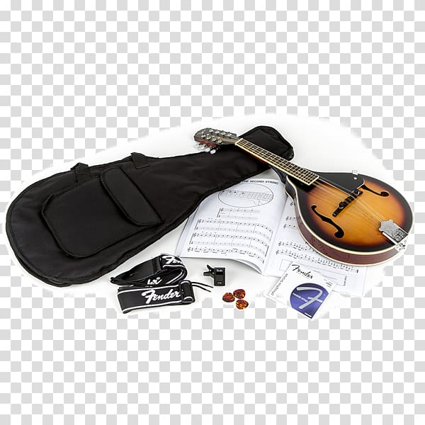 Guitar Mandolin Fender Musical Instruments Corporation Banjo, guitar transparent background PNG clipart