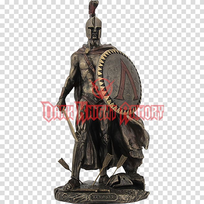 Leonidas I Sculpture Statue Sparta, transparent background PNG clipart