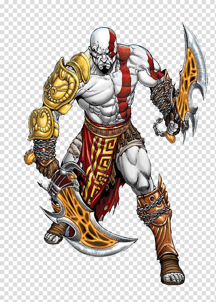 God of War Kratos illustration, God of War III God of War: Ascension God of War Saga T-shirt, God of War Background transparent background PNG clipart