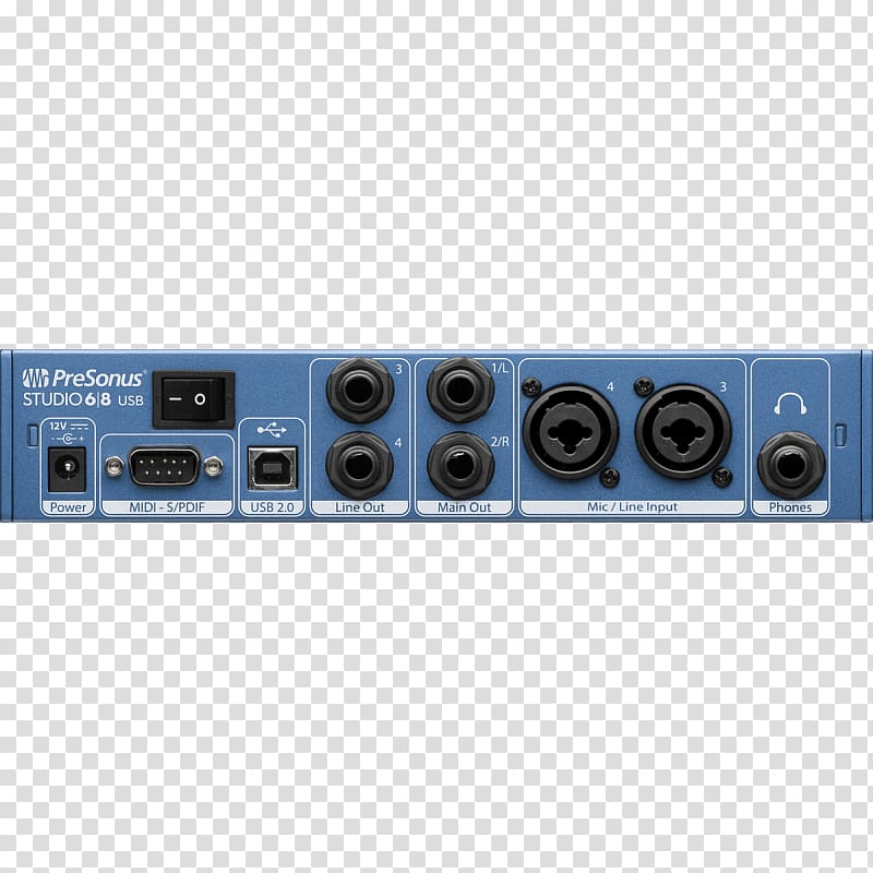 PreSonus Studio 68 Sound Cards & Audio Adapters Studio One, others transparent background PNG clipart