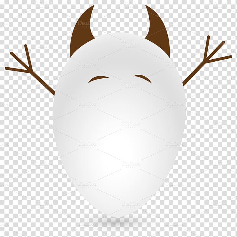 Easter Egg Devil, Slabs transparent background PNG clipart