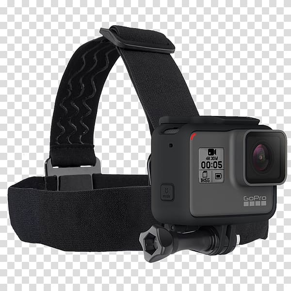 GoPro Head Strap + QuickClip Action camera GoPro Head Strap and Quick Clip, Jaws Buoy transparent background PNG clipart