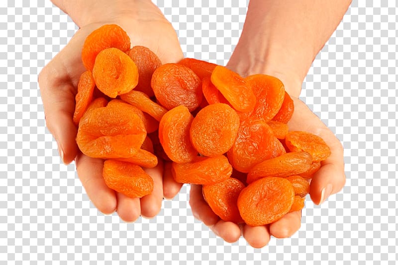 Dried apricot Fruit, Holding fruit nut dried apricots transparent background PNG clipart