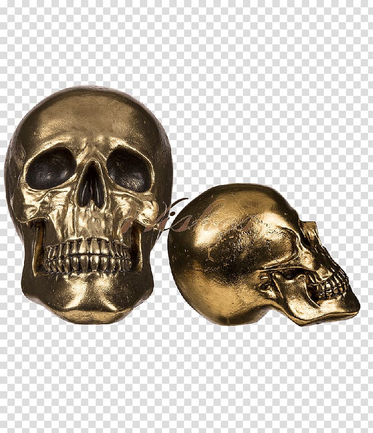 Skull Totenkopf Polyresin Ornament sculpture, skull transparent background PNG clipart