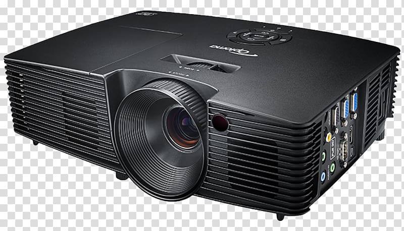 Optoma Corporation Multimedia Projectors Optoma HD141X Wide XGA, optoma projector transparent background PNG clipart