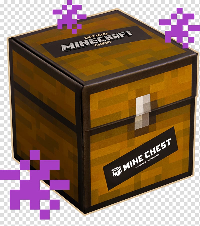 Minecraft Subscription box Crate, loot box transparent background PNG clipart