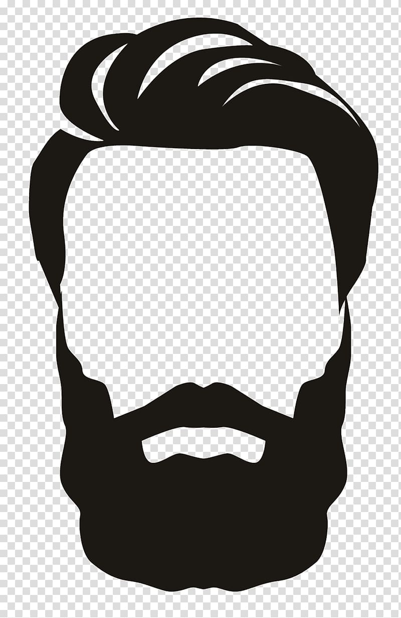 Beard Barber Cosmetologist Hairstyle, Beard transparent background PNG clipart