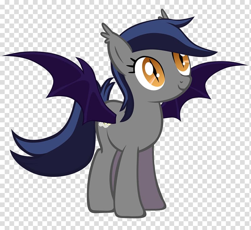 Pony Vampire bat Fluttershy Applejack, bat transparent background PNG clipart