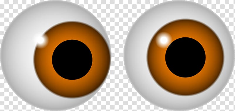 Eye color Brown Googly eyes , See transparent background PNG clipart