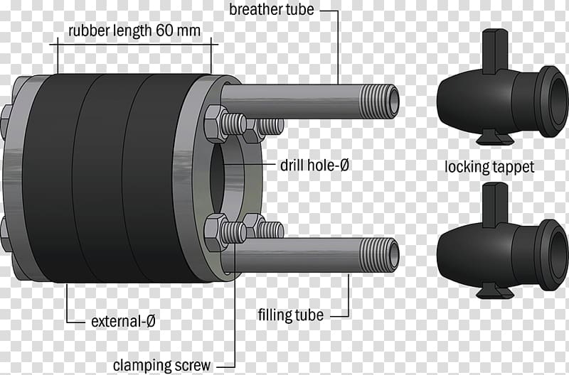 Annulus Production packer Screw Anchor Cylinder, screw transparent background PNG clipart