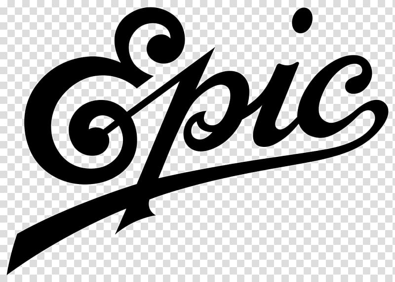 Epic Records Logo Sony Records Record label, Sony Music Associated Records transparent background PNG clipart