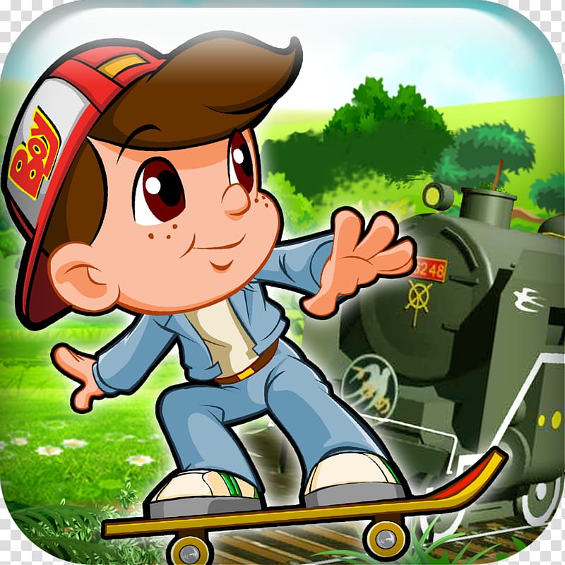 App Store iPod touch Game iTunes, Subway Surfer transparent background PNG clipart