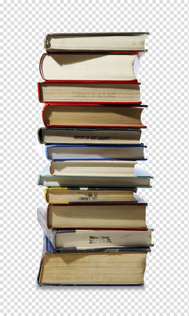 pile of assorted hardbound books, Book Heap Computer file, Pile of books transparent background PNG clipart