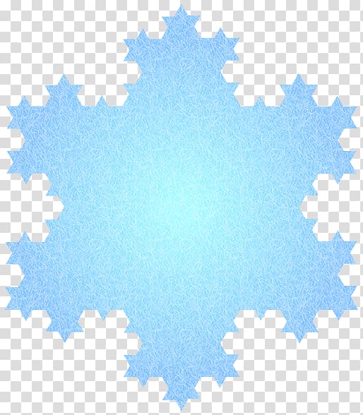 Koch snowflake Fractal Curve Mathematics, Snowflake transparent background PNG clipart