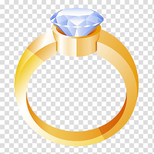 Wedding ring Gold , Gold ring jewelry accessories transparent background PNG clipart