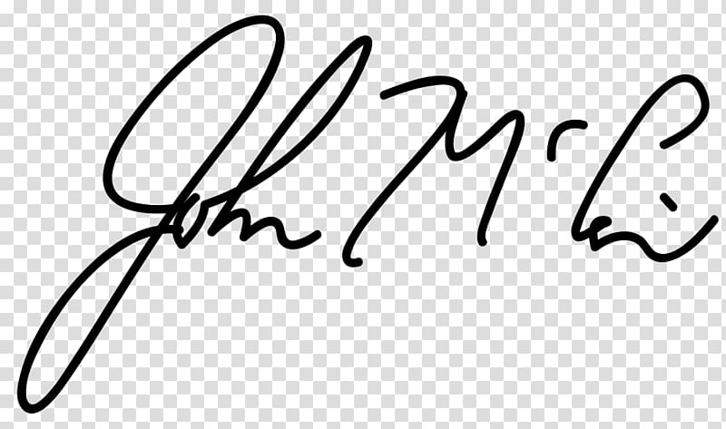 United States presidential election, 2008 Signature John McCain presidential campaign, 2008, Datesignature transparent background PNG clipart