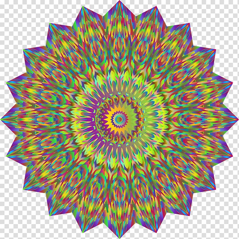 Psychedelia Computer Icons, mandala transparent background PNG clipart