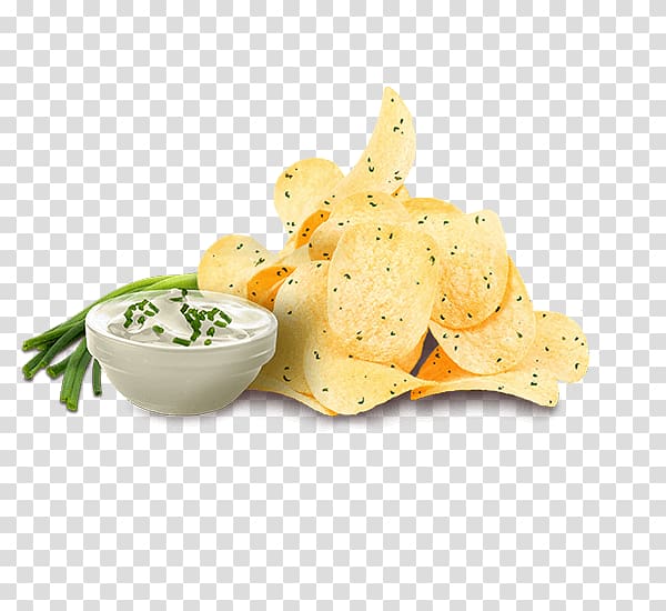 Vegetarian cuisine French onion dip Cream Junk food Potato chip, junk food transparent background PNG clipart