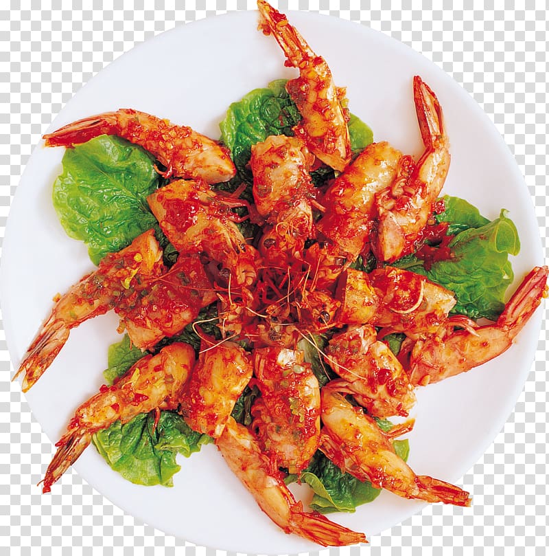 Caridea Crayfish as food Clam Seafood, shrimps transparent background PNG clipart