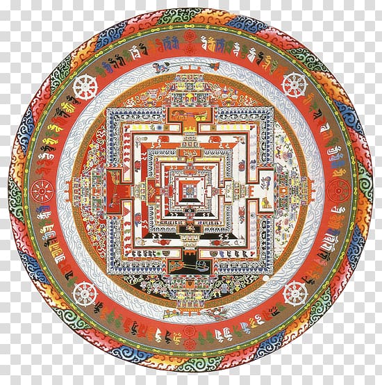 The First Fifteen Lives of Harry August Kalachakra Mandala Buddhism Meditation, Mandala om transparent background PNG clipart