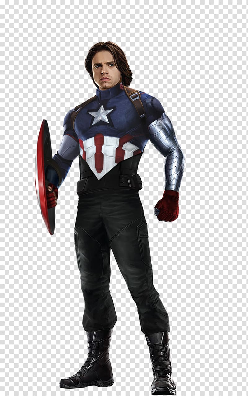 Captain America: Super Soldier Falcon Black Panther Bucky Barnes, captain america transparent background PNG clipart