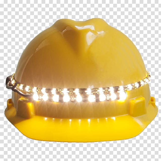 Light-emitting diode Hard Hats High-visibility clothing, hardhat transparent background PNG clipart